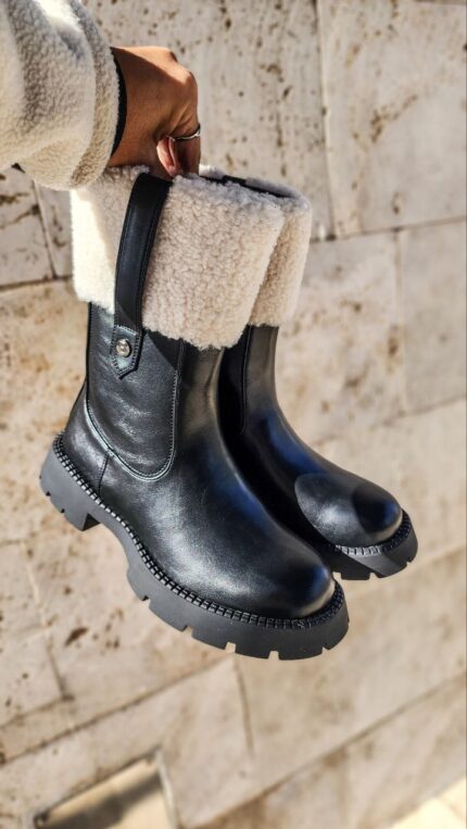 BOTA CON PIEL BARKER