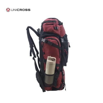 UNICROSS 62.5700004 Mochila Trekking 23" Bordó - lateral