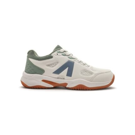 Zapatilla deportiva de pádel para dama A Nation Smashflex blanca y verde