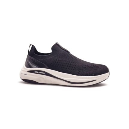 Zapatilla deportiva Airness Grip-1 negra sin cordones para mujer