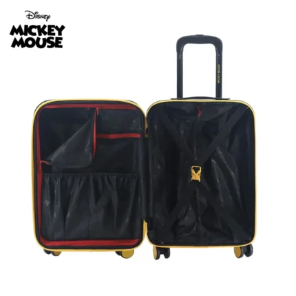Valija Disney Mickey Mouse 20 pulgadas, interior abierto