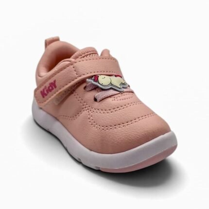KIDY 008-1660 zapatilla nude de bebé con aplique de unicornio