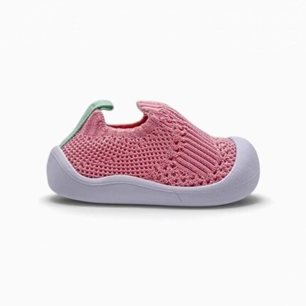 KIDY 449-1001 zapatilla tejida rosa para bebé