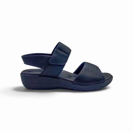 Sandalia Piccadilly 239016-55 negra con abrojo y base anatómica