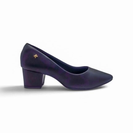 Zapato Softli 10033-10195 negro con taco cuadrado